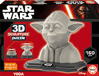 3D Sculpture puzzle Yoda