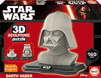3D Sculpture puzzle Darth Vader