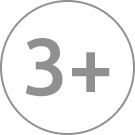+ de 3