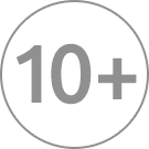 + de 10