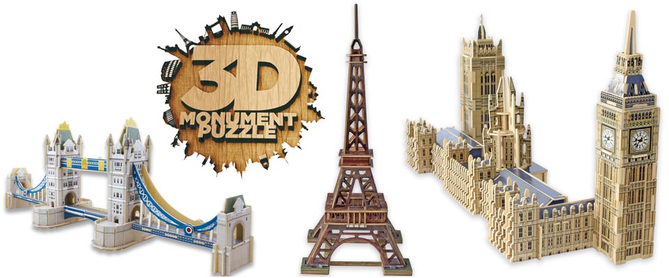 3D Monument Puzzle