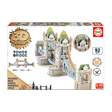 3D Monument Puzzle Tower Bridge