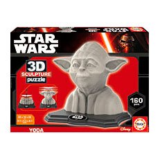 3D Sculpture puzzle Yoda