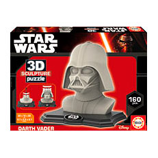 3D Sculpture puzzle Darth Vader