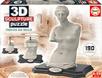 3D Sculpture puzzle Venus de Milo