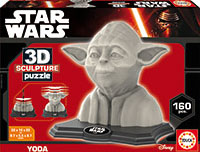 3D Sculpture puzzle Yoda