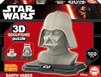3D Sculpture puzzle Darth Vader