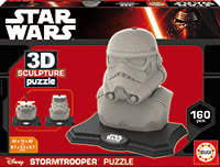 3D Sculpture puzzle Stormtrooper