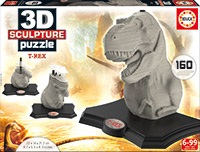 3D Sculpture puzzle T-Rex