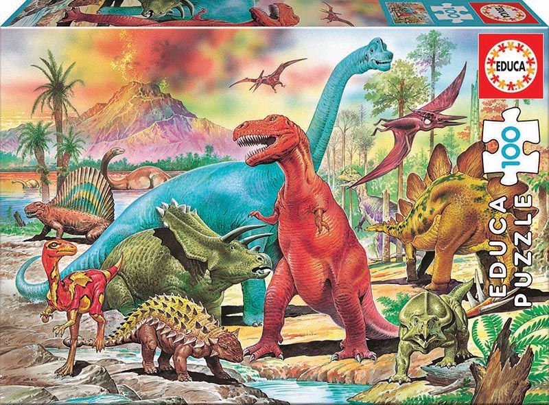 Puzzle dinosaures dès 2 ans - la fée du jouet, achat jouets et