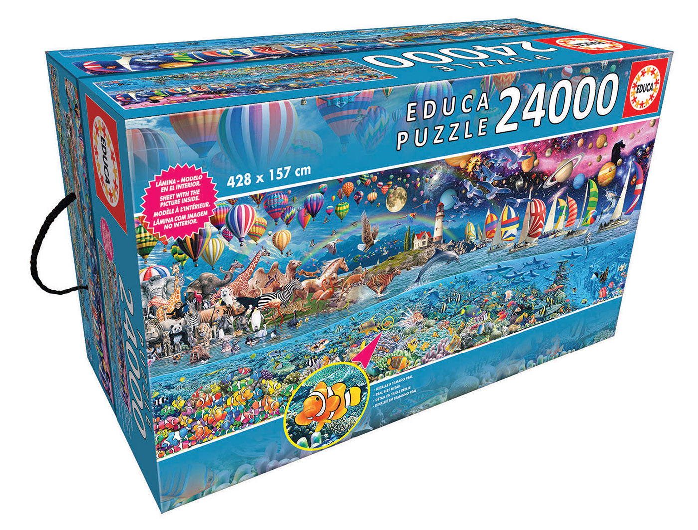 Large jigsaw puzzles, 400, 5000, 6000, 9000 and more pieces - buy