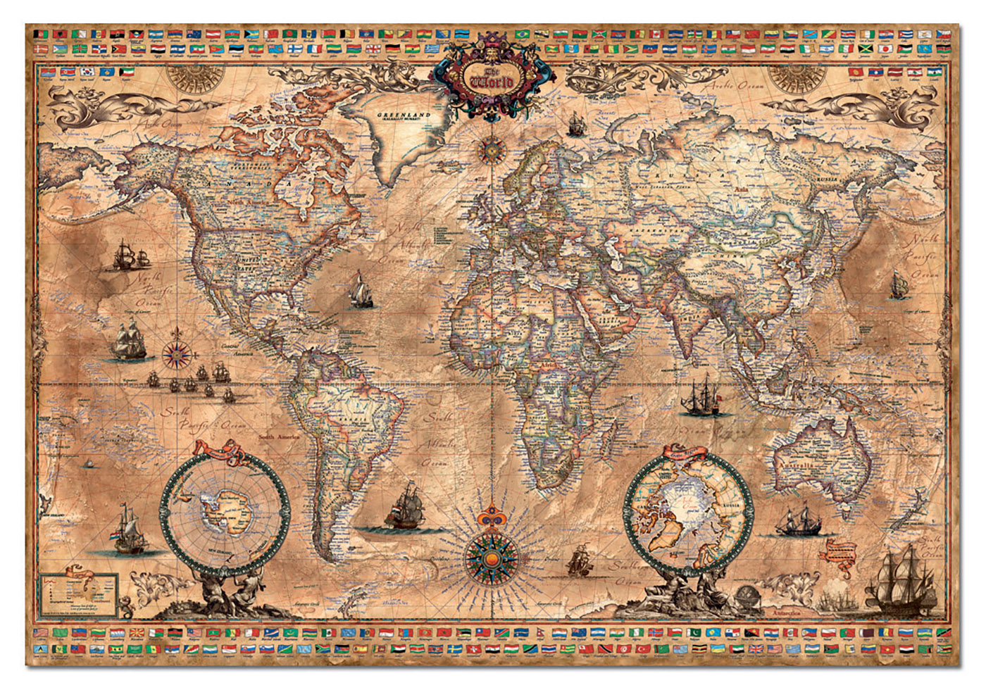 world map puzzle online