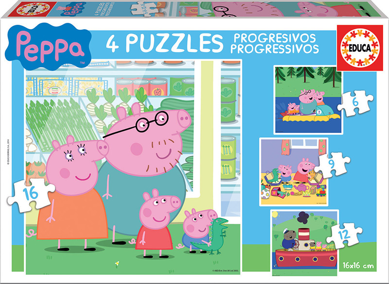 Jeu éducatif Peppa Pig conector pour les enfants