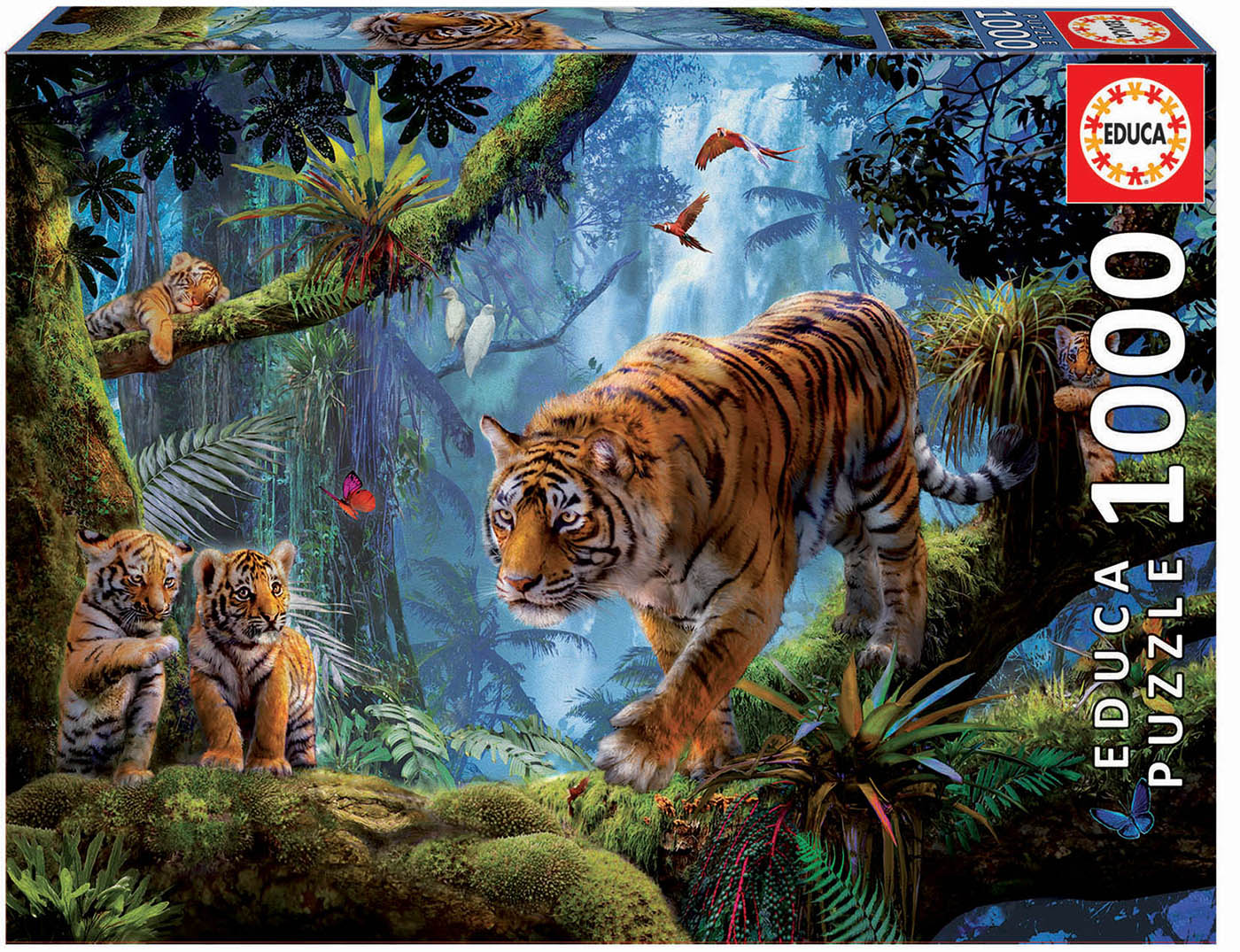 1000 Tigers in the tree - Educa Borras