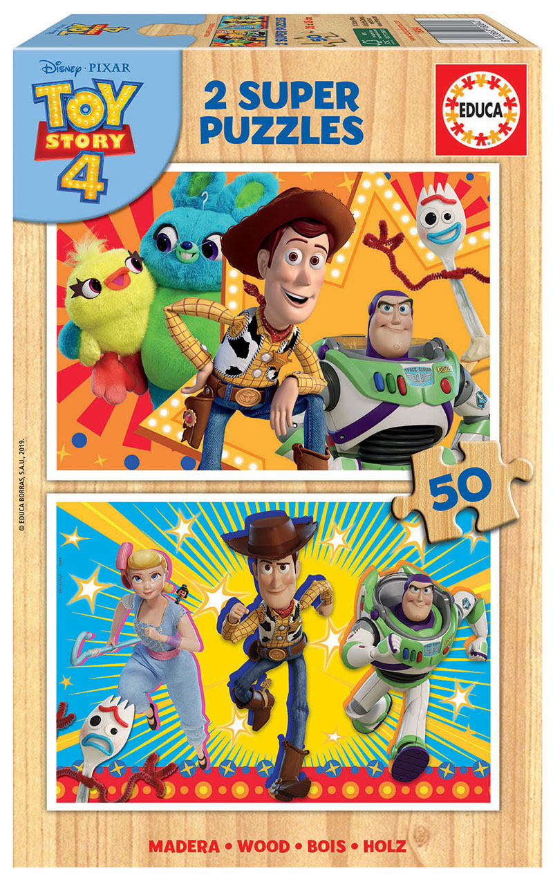 2x50 Toy Story 4 - Educa Borras