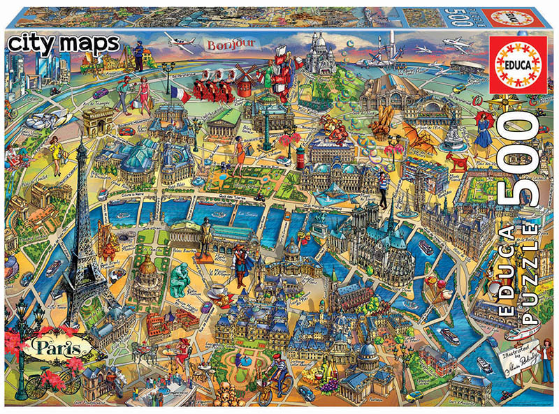 Comprar Educa Puzzle 500 Mapa Histórico Portugal de Educa