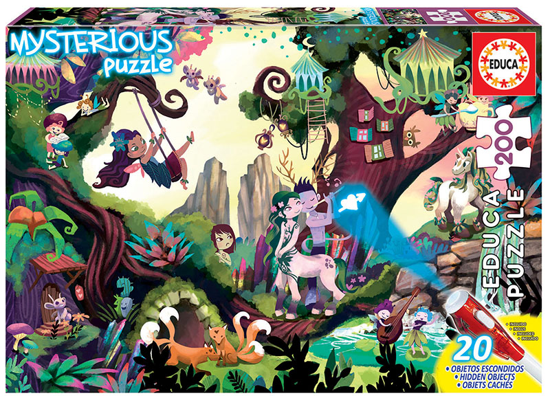 200 Mysterious Puzzle Magical Forest - Educa Borras