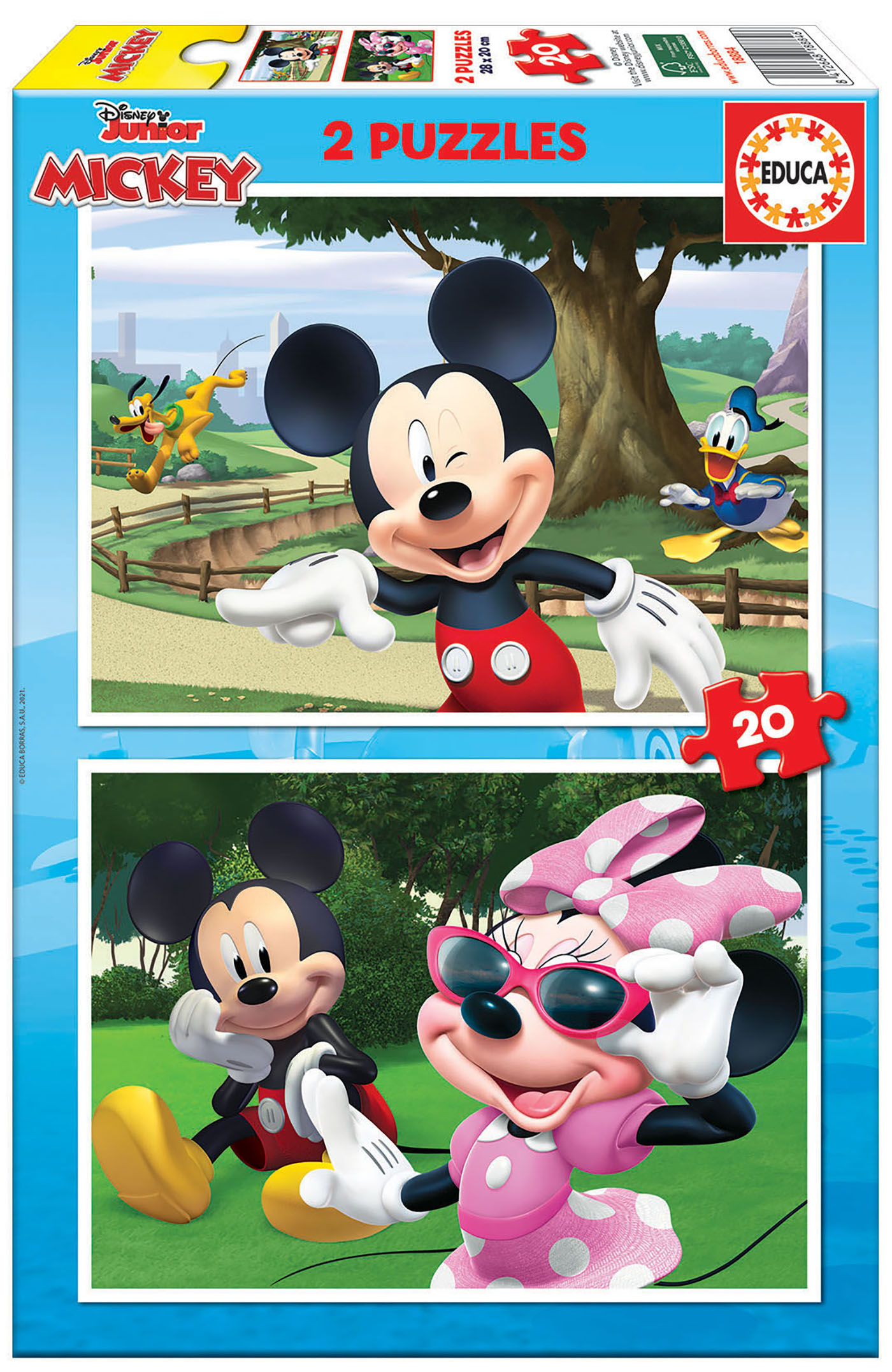 Autre jeux éducatifs et électroniques Educa - Superpack Mickey &  Friends