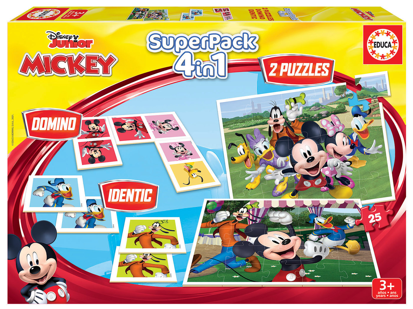 Educa Superpack Mickey and Friends - Educa Borras