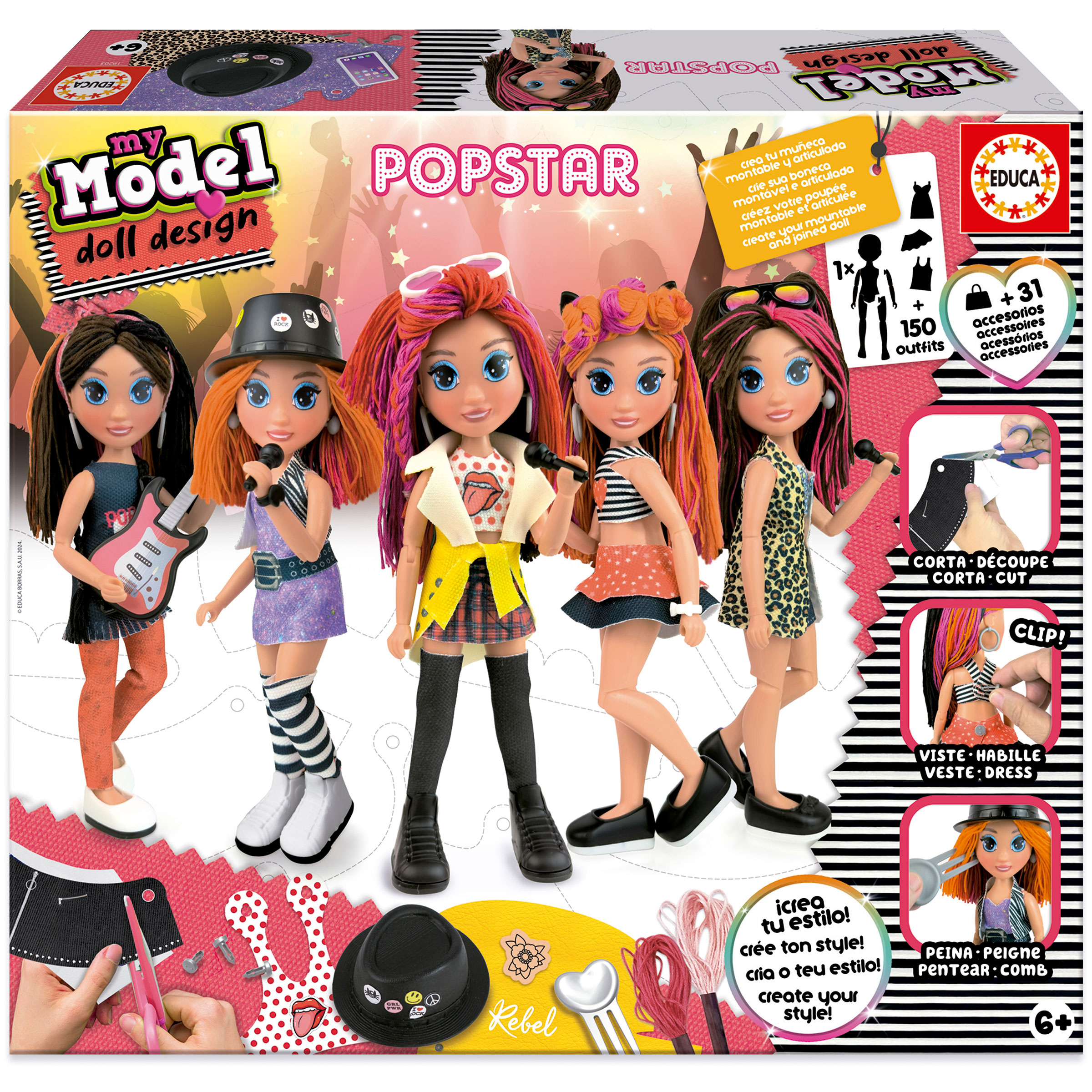 My Model Doll Design – Pop Star