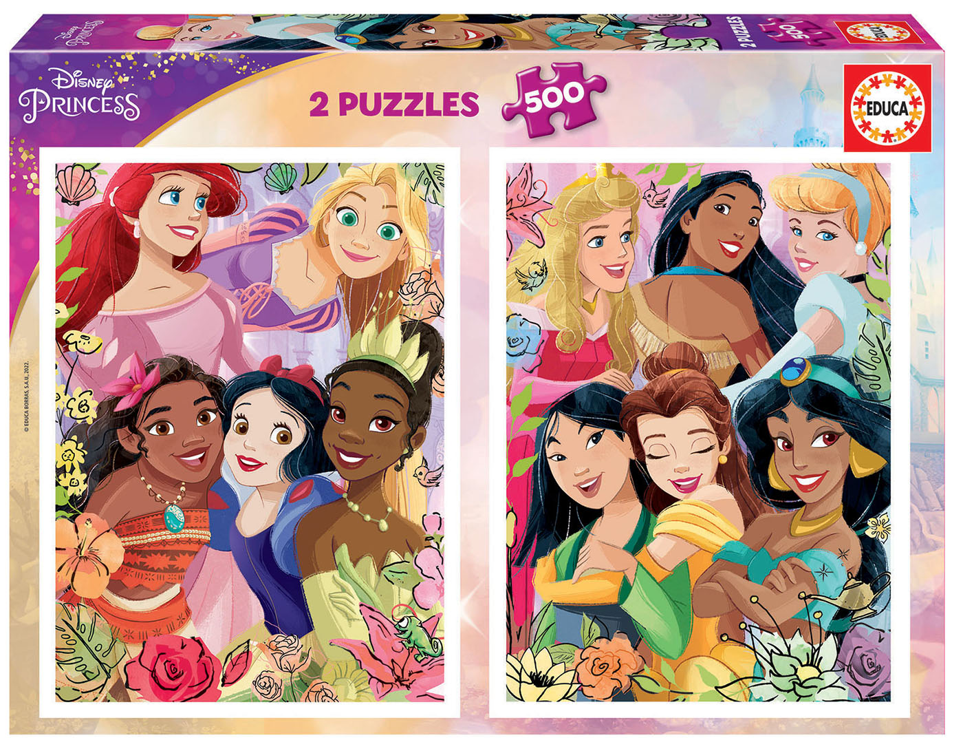 Disney Princess Puzzle Pieces