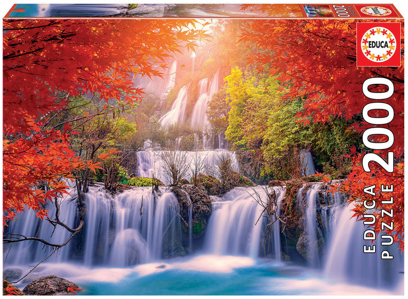 2000 Waterfall in Thailand - Educa Borras