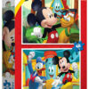 Educa borras 2X48 Mickey Mouse Fun House Wooden Puzzle Golden