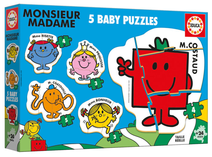 Baby Puzzles Monsieur Madame
