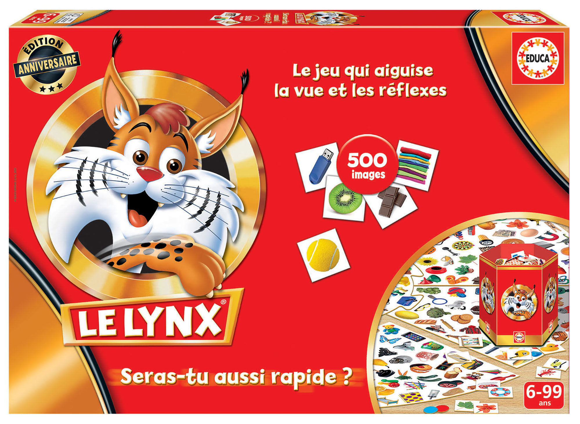 Jeu Classique Educa Lynx Super Champion 1000 Images - Jeux classiques