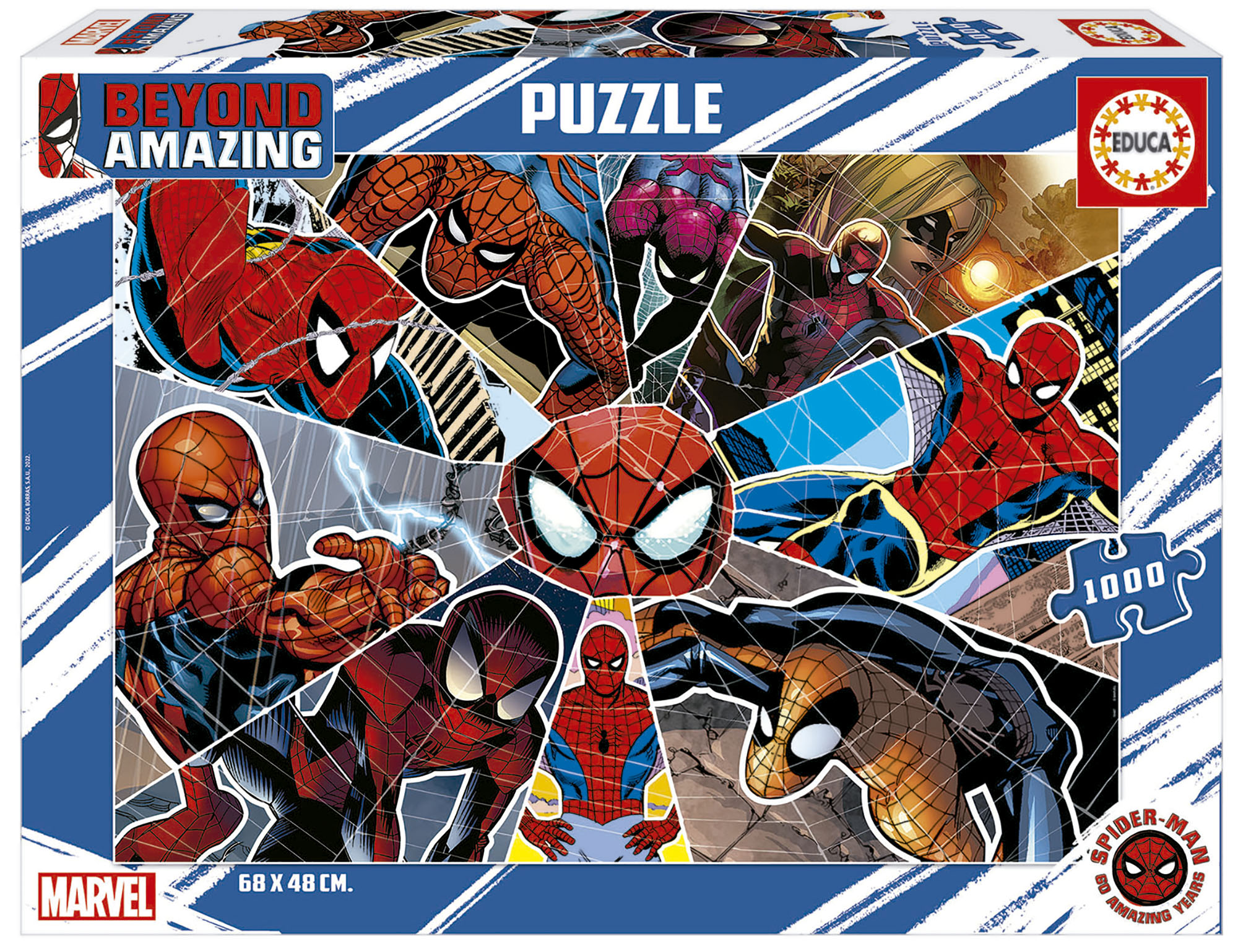 Spider-Man - Puzzle lenticulaire 3D de 48 pièces