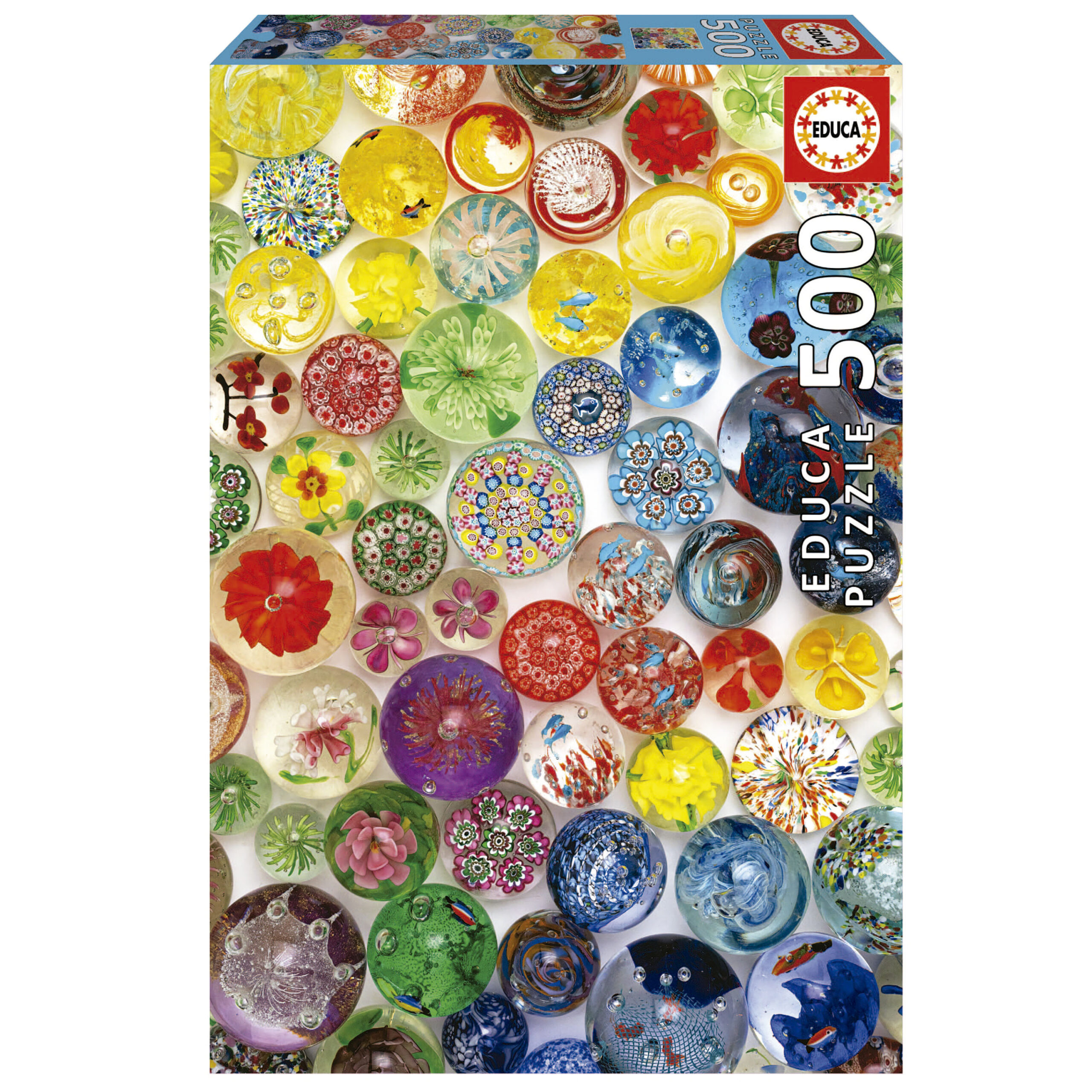 Puzzle 500 pièces : Canettes de soda - Educa - Rue des Puzzles