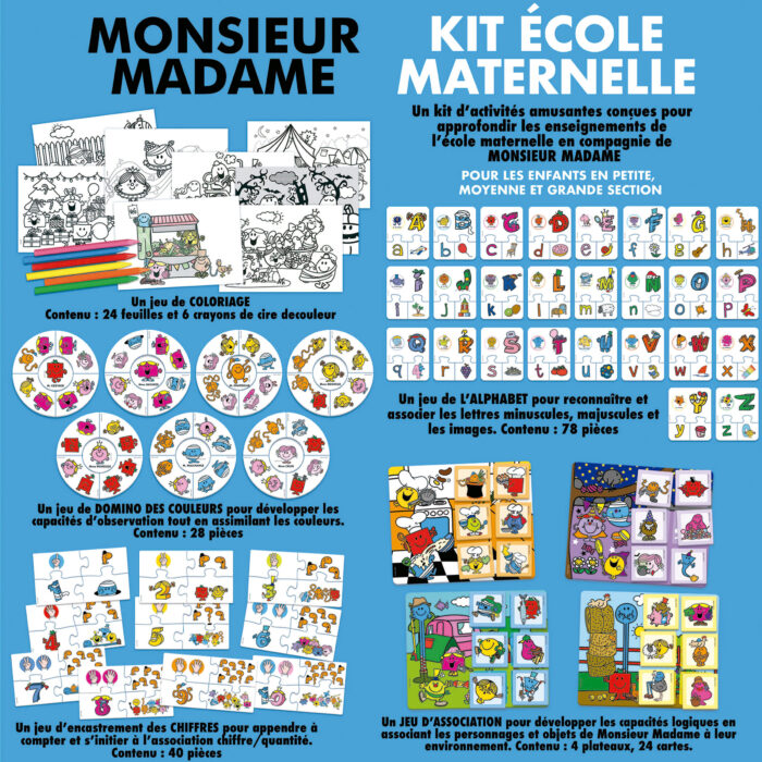 Kit École Maternelle M MME