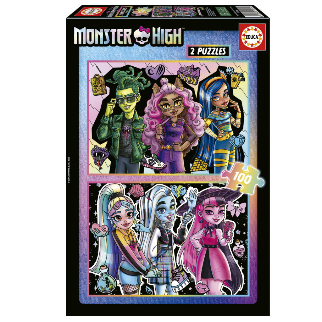 2x100 Monster High - Educa Borras