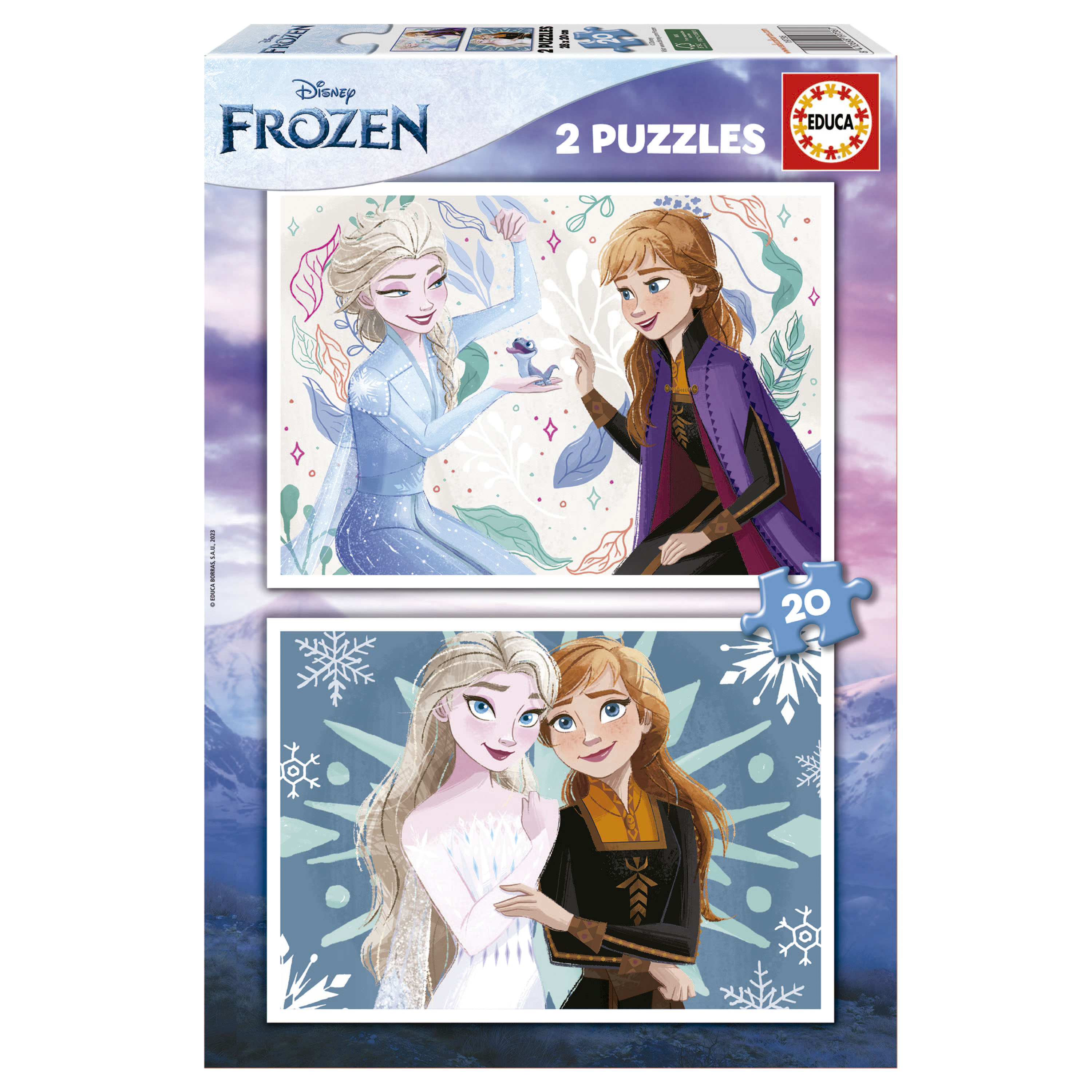 2x20 Frozen - Educa Borras