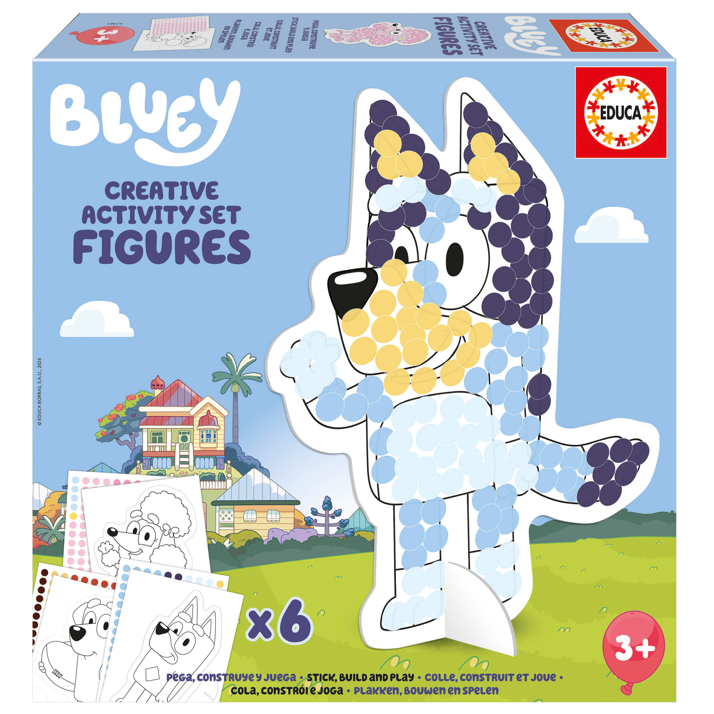 Templates Bluey «Creative Activity Set»