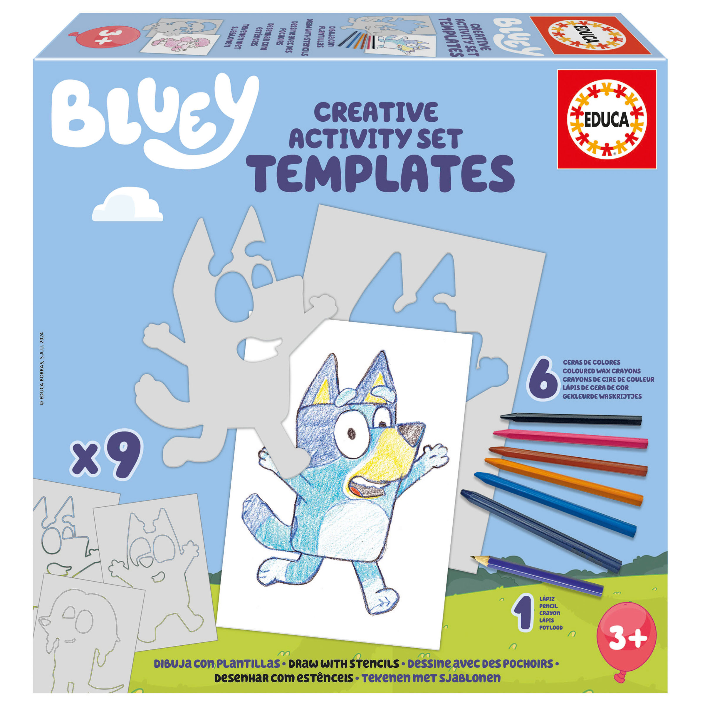 Figures Bluey « Creative Activity Set »