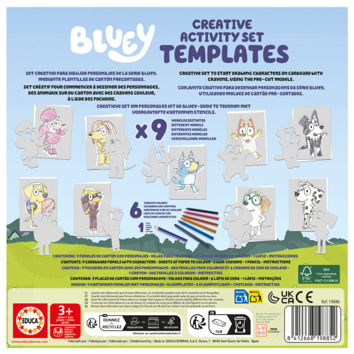 Figures Bluey "Creative Activity Set"