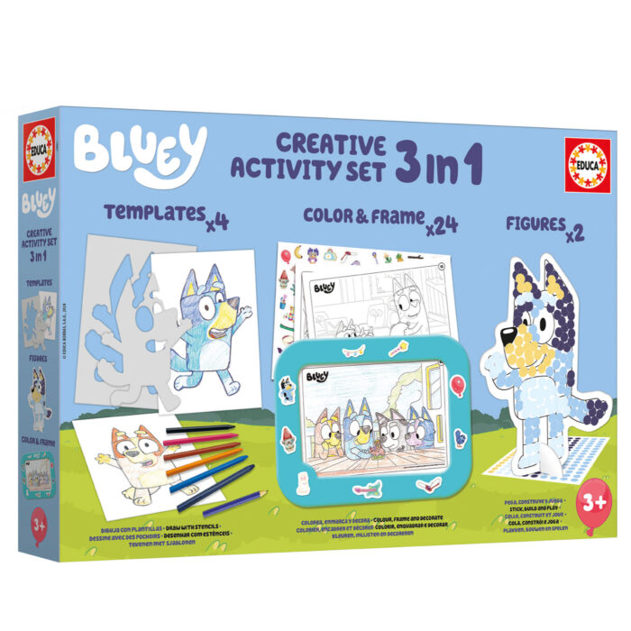 Set 3 in 1 Bluey "Creative Activity Set"