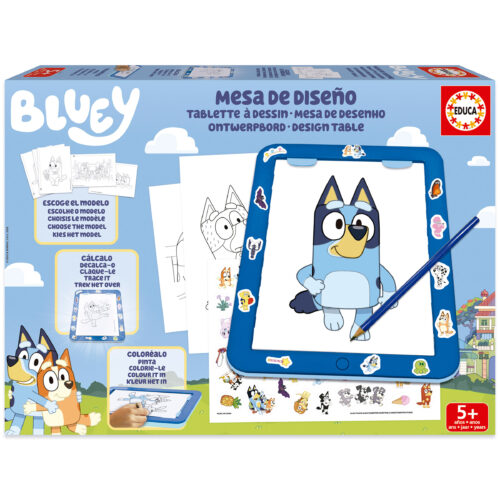 Tablette lumineuse à dessin Bluey