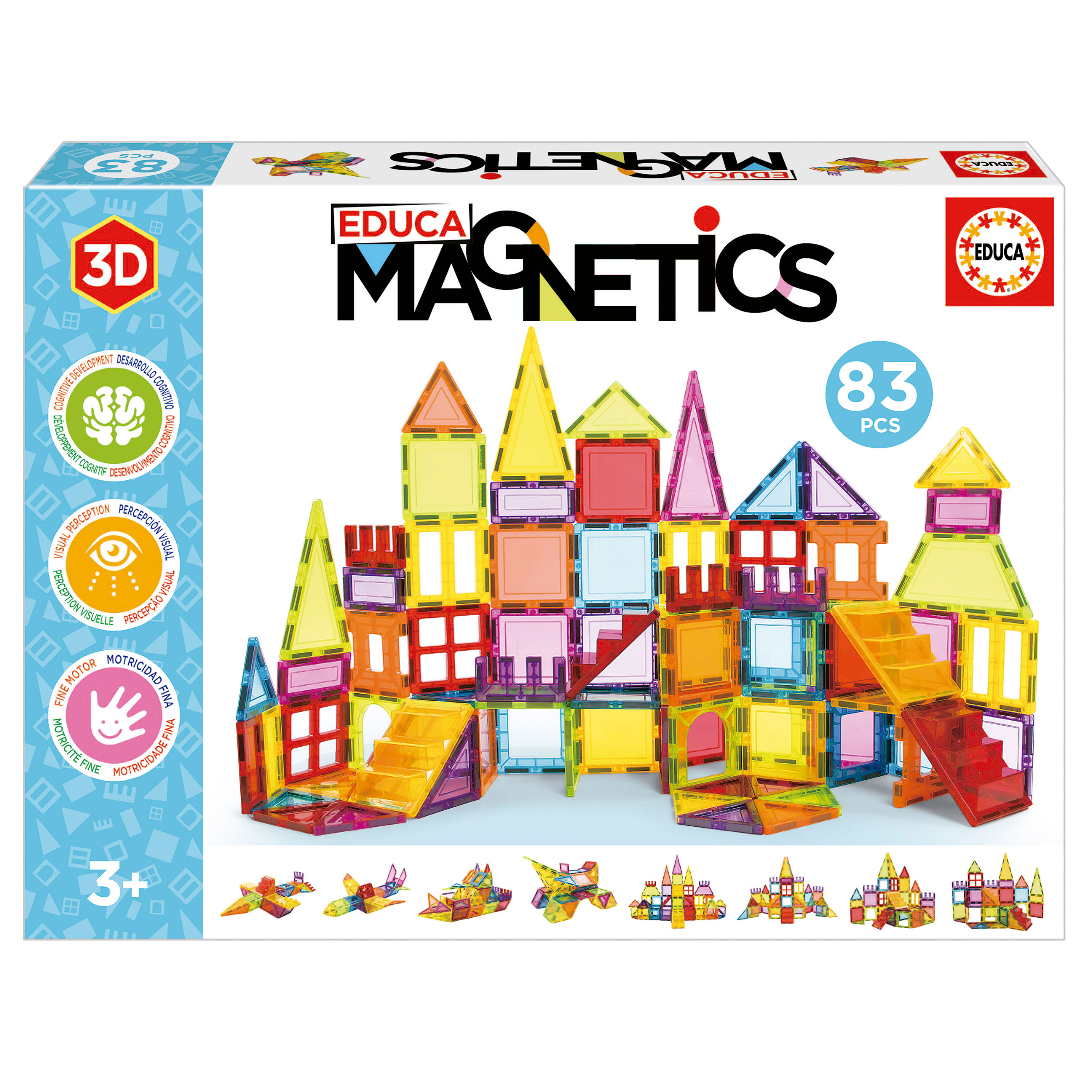 Educa Magnetics 83 pièces