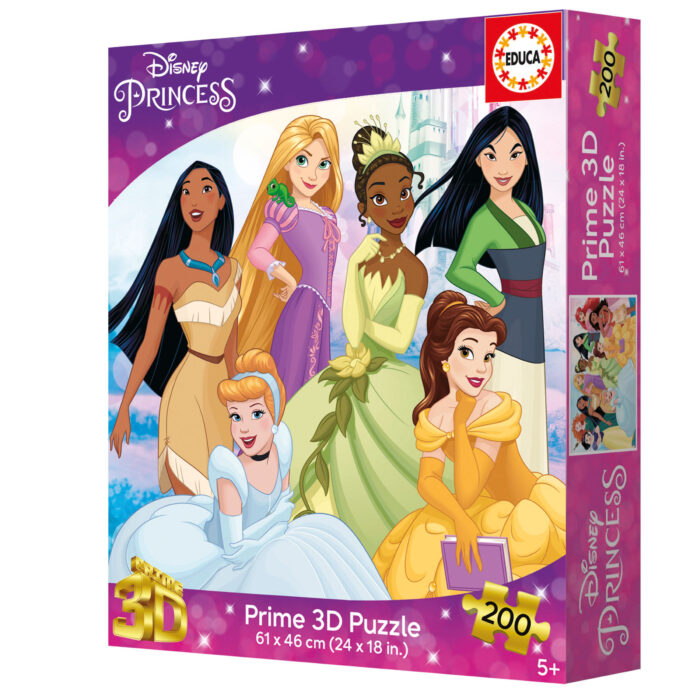 200 Disney Princess 3D Lenticular Puzzle