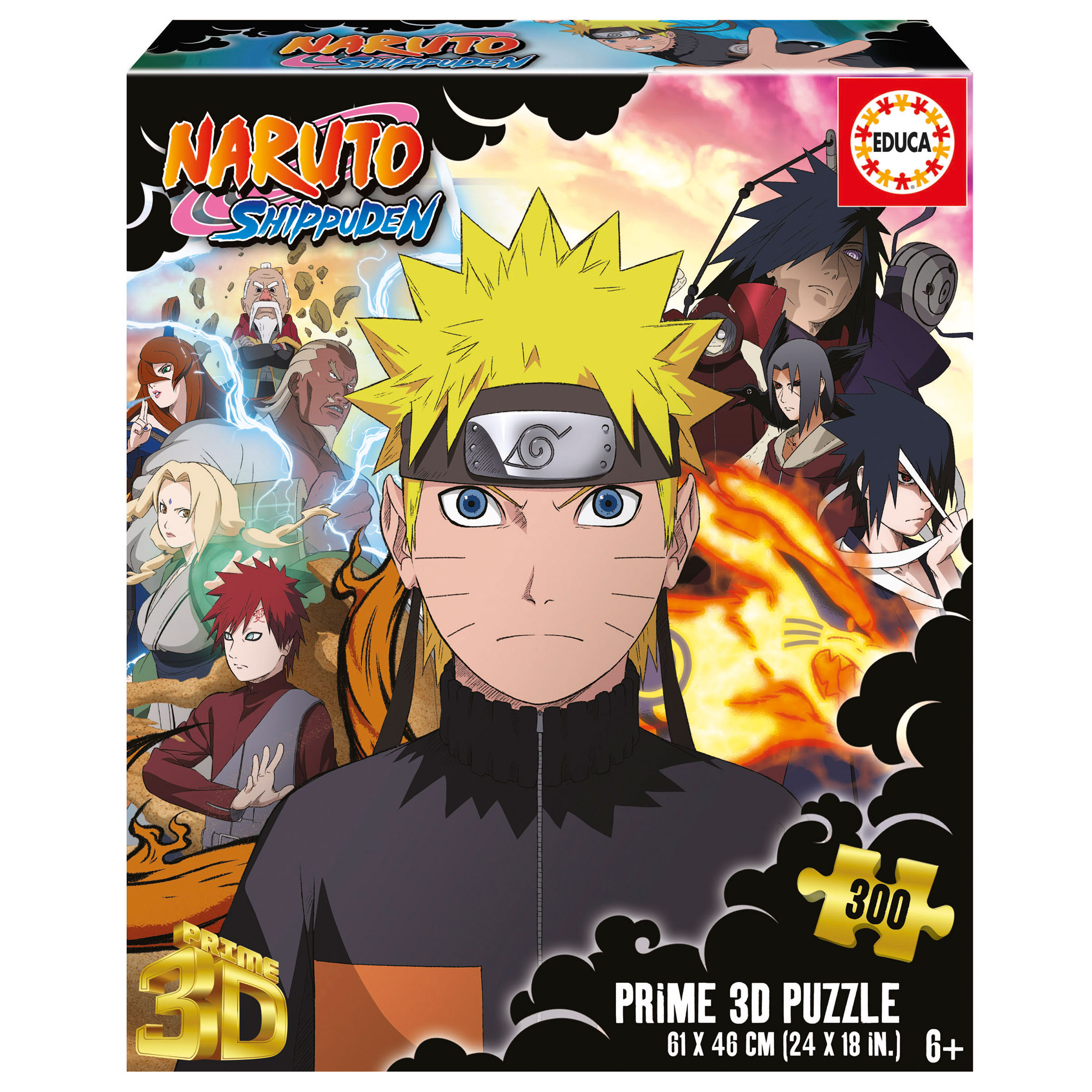 300 Naruto Shippuden 3D Lenticular Puzzle