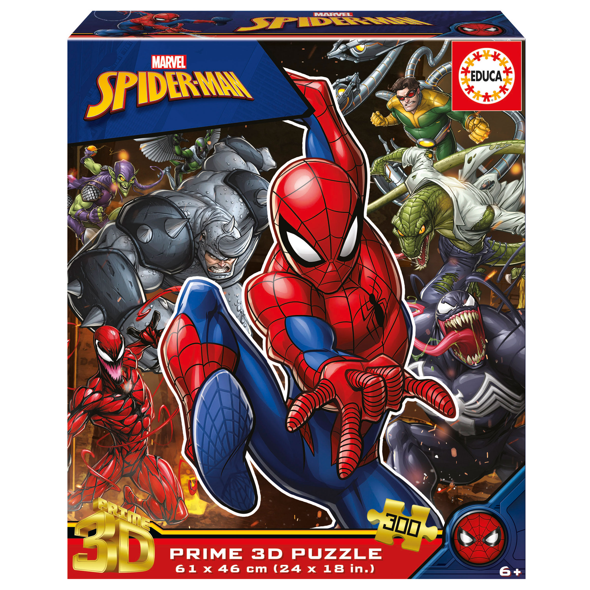 300 Spider-Man 3D Lenticular Puzzle