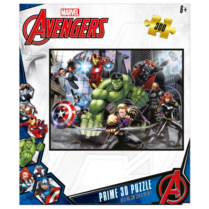 300 Avengers 3D Lenticular Puzzle