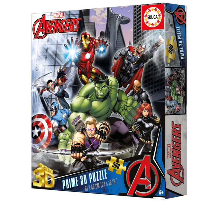 300 Avengers 3D Lenticular Puzzle