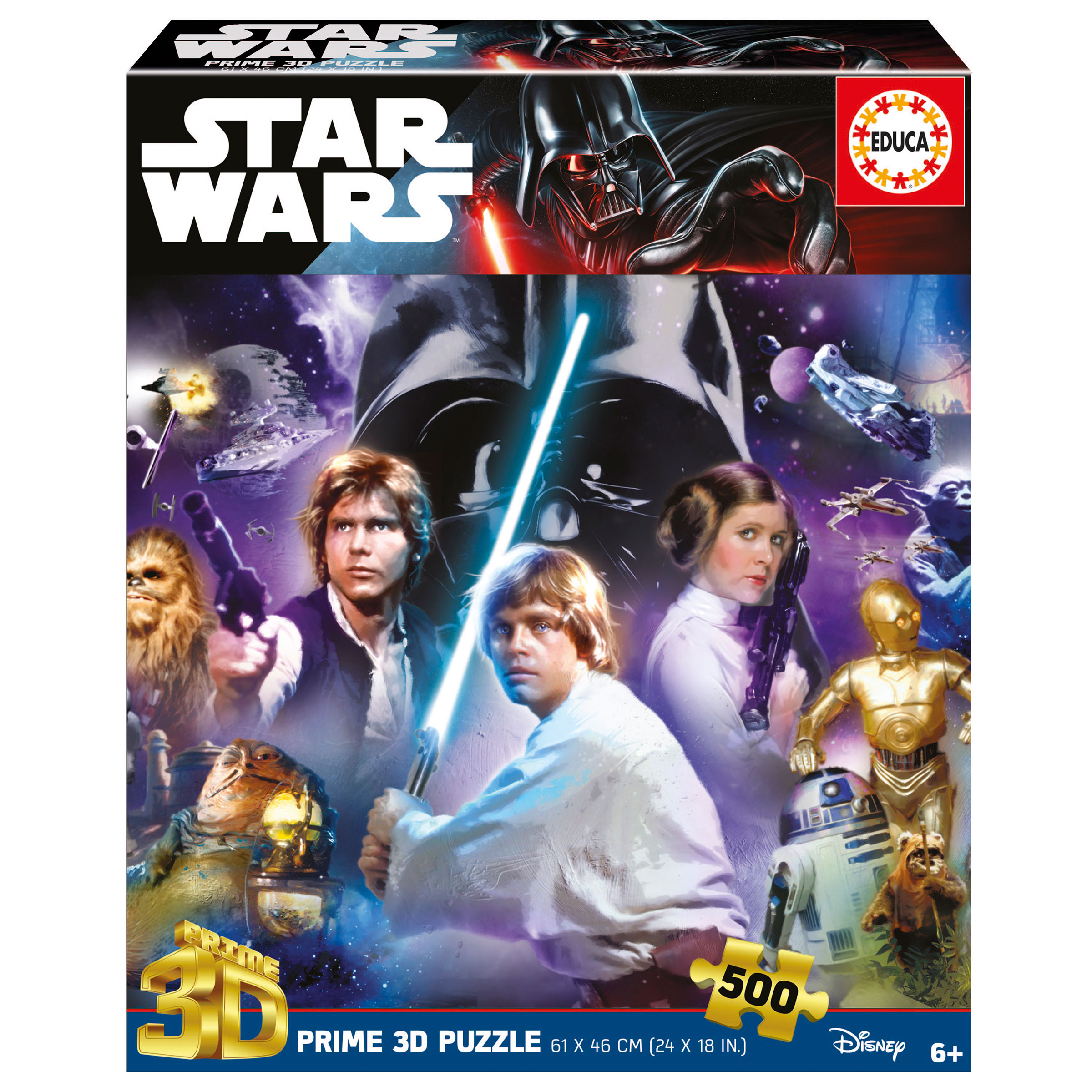 500 Star Wars Classic 3D Lenticular Puzzle