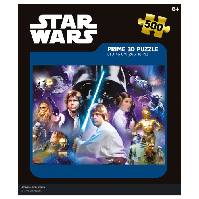 500 Star Wars Classic 3D Lenticular Puzzle