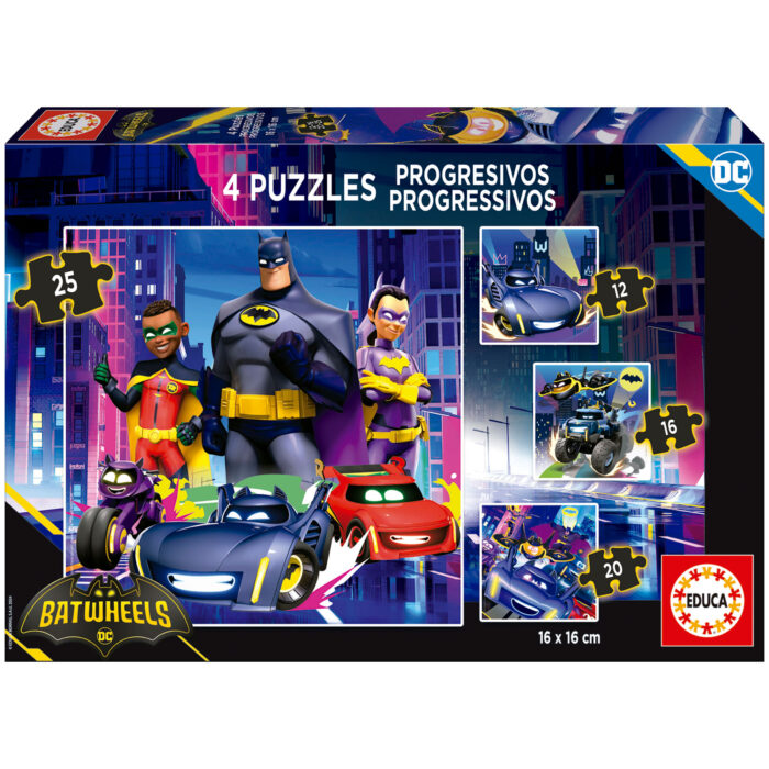 Progresivo Batwheels 12-16-20-25