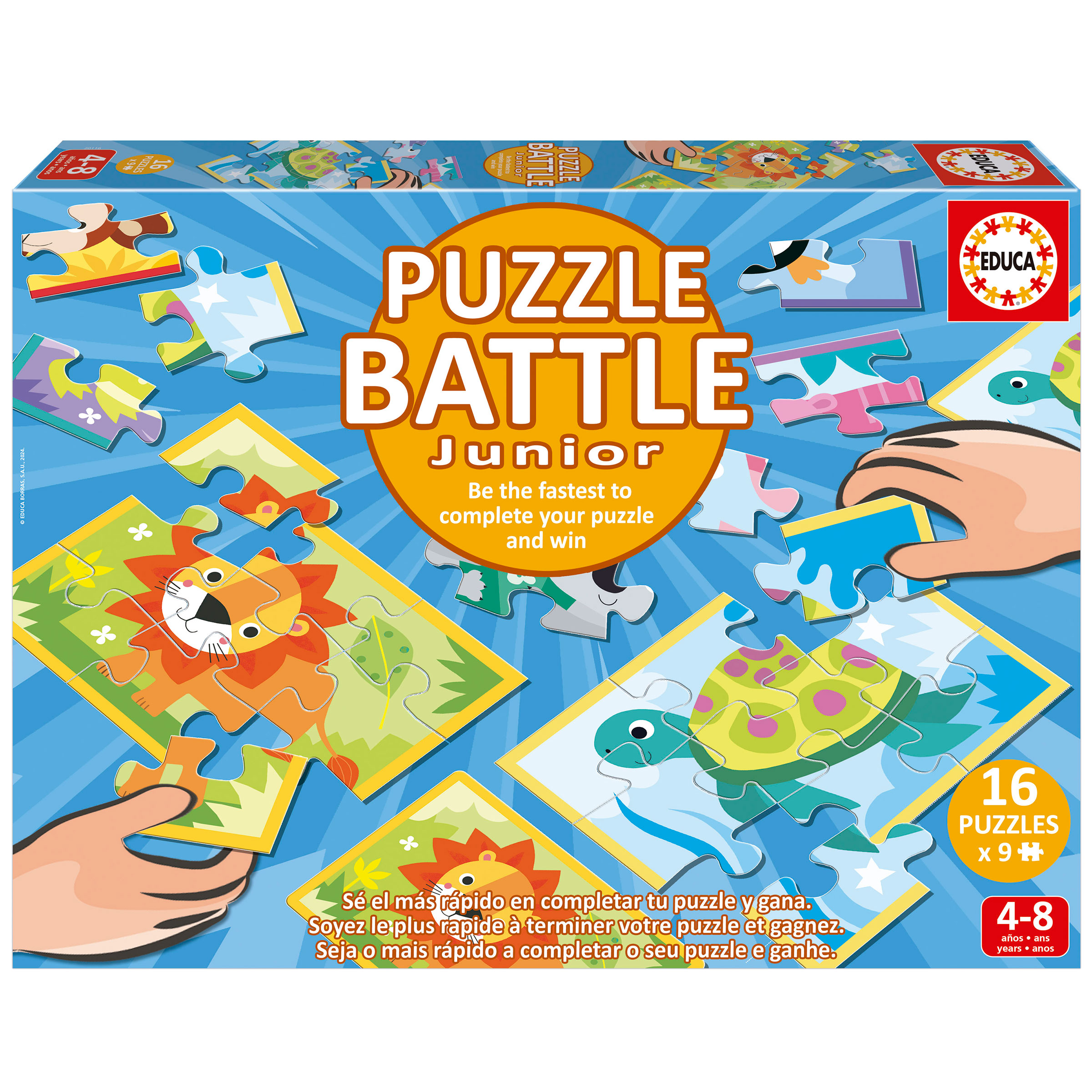 Puzzle Battle Jr Animals