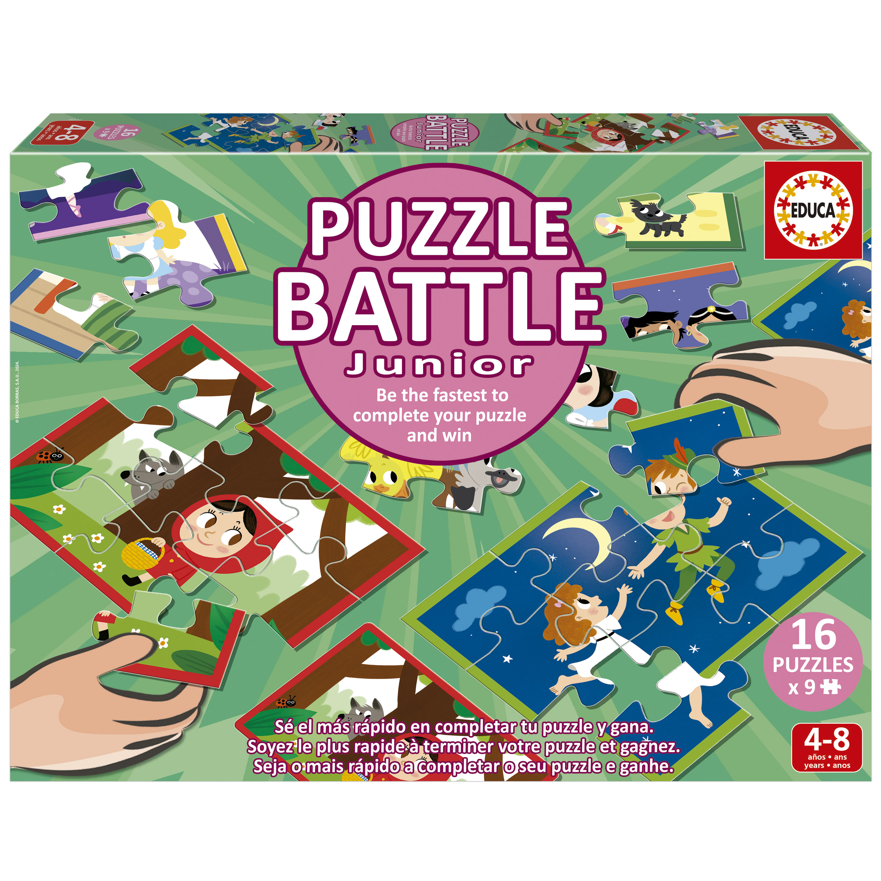 Puzzle Battle Jr Cuentos